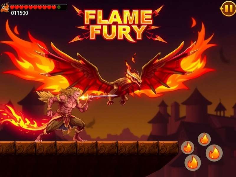 Flame Fury Game Screenshot